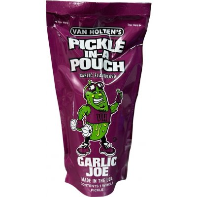 Van Holten's Garlic Joe velká kyselá okurka s příchutí česneku 306 g – Zboží Dáma