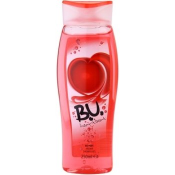 B.U. Heartbeat Woman sprchový gel 250 ml