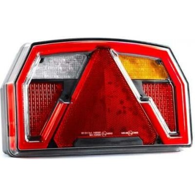 Fristom FT-373 LED Koncové světlo pravé 12/24V BAJONET 6pin – Hledejceny.cz