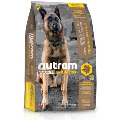 Nutram Total Grain Free Lamb Legumes Dog 2 x 13,6 kg – Hledejceny.cz