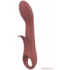 Vibrátor Dream Toys NUDE Sierra G spot Duo cihlový