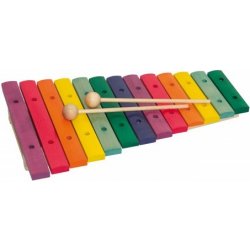 Goldon xylofon v barvách Boomwhackers h2 g4