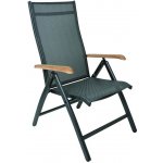 Hliníkové polohovací křeslo Doppler Concept Teak – Zboží Dáma