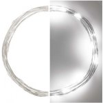 EMOS LED vánoční nano řetěz 1,9 m 2x AA vnitřní studená bílá časovač – Sleviste.cz