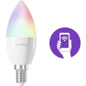 TechToy Smart Bulb RGB 4,4W E14 3pcs set TSL-LIG-E14-3PC
