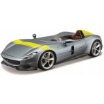 Bburago Ferrari Monza SP1 stříbrná modrá 1:24 – Zbozi.Blesk.cz