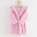 New Baby dětský froté župan pink – Sleviste.cz