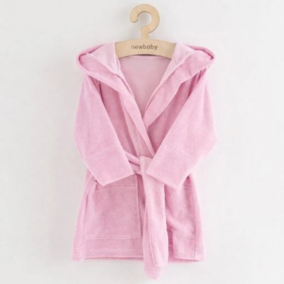 New Baby dětský froté župan pink – Sleviste.cz