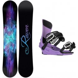 Snowboard set Raven Aura + Gravity Fenix 23/24