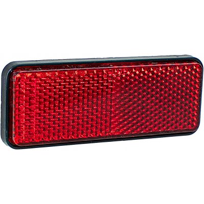 Odrazka se šroubem hranatá - červená | Zboží Auto