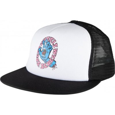 SANTA CRUZ Screaming Hand Scream Meshback Black-White – Hledejceny.cz