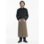 Chaud Devant Kuchařská zástěra 4-Pockets Taupe Brown – Hledejceny.cz