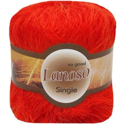 Příze Single 938 tmavě oranžová Lanoso – Zboží Dáma