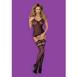 Body Obsessive Bodystocking F214 černá – Sleviste.cz