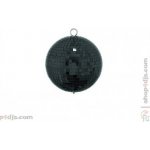 Eurolite Zrcadlová koule 15cm černá – Hledejceny.cz