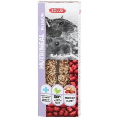 NUTRIMEAL STICK Pochoutka arašídy Myš a Potkan 125 g – Sleviste.cz