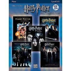 Harry Potter Instrumental Solos Movies 1-5 Flute + CD