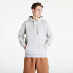 Under Armour Essential Fleece Hoodie Ghost Gray Medium Heather/ White