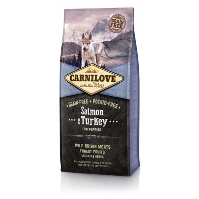 Carnilove Salmon & Turkey for Puppy 12 kg – Hledejceny.cz