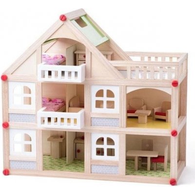 Woody Domeček pro panenky 55 cm – Zboží Dáma