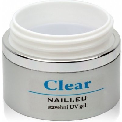 Nail1 Clear UV gel hustý 55 ml