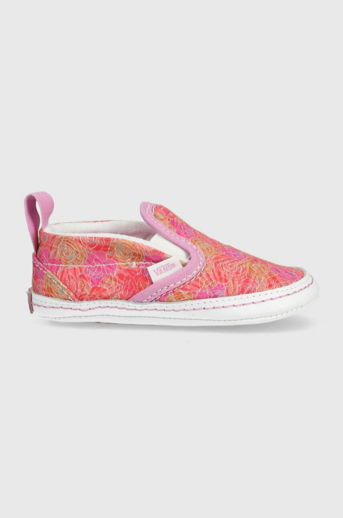 Vans IN Slip-On V Crib Rose Camo Pink Floral