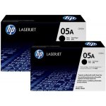 HP 05A originální tonerová kazeta dvojbalení černé CE505D – Hledejceny.cz