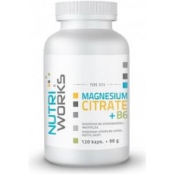 NutriWorks Magnesium Citrate + B6 120 tablet