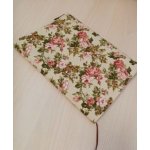 Obal na knihu Růže na béžové – Zboží Dáma