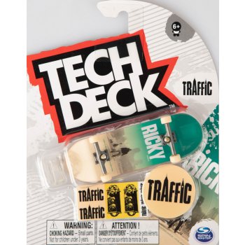 Fingerboard TechDeck Traffic Ricky series 18 Multicolor