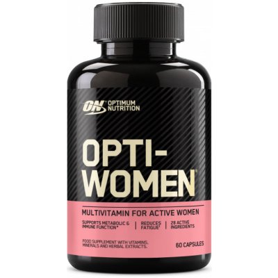 Optimum Nutrition Opti-Women Bordová 60 Kapslí – Hledejceny.cz