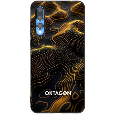 Picasee silikonový černý obal pro Huawei P20 Pro - OKTAGON - Fightflow Abstract – Zboží Živě