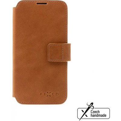 FIXED ProFit z pravé hovězí kůže pro Samsung Galaxy M53 5G FIXPFIT2-958-BRW hnědé – Zboží Živě