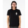 Pánské Tričko Rip Curl tričko SEARCH ESSENTIAL TEE Black