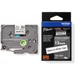 Brother TZE-S231, bílá/černá, 12mm – Zboží Dáma