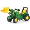 Šlapadlo Rolly Toys John Deere 7930 nakladač + brzda + nafukovací kola