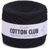 Šňůra a provázek Yarnart Cotton club 7300 černá