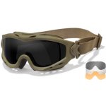 Taktické ochranné brýle Wiley X Spear 3 skla Tan – Zboží Dáma