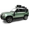 RC model Siva Toys Land Rover Defender 90 4WD 2,4 GHz LED 100% RTR světle zelená metalíza 1:12