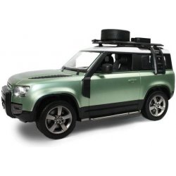 Siva Toys Land Rover Defender 90 4WD 2,4 GHz LED 100% RTR světle zelená metalíza 1:12
