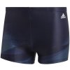 Koupací šortky, boardshorts adidas 3-Stripes Graphic Swim Briefs Male Short Mens Grey