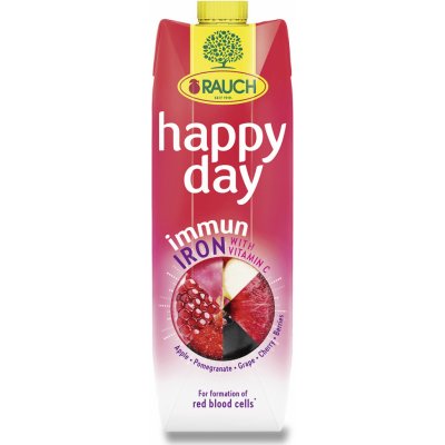 Rauch Happy Day Immun Iron džus s vitamíny 1 l – Zboží Dáma