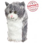 Daphne's Driver Headcovers Grey And White Cat – Zboží Dáma