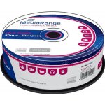 MediaRange CD-R 700MB 52x, spindle, 25ks (MR201) – Hledejceny.cz