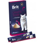Brit Premium by Nature Cat Creamy Treats with Chicken 6 x 15 g – Zboží Mobilmania
