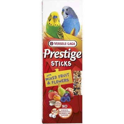 Versele-Laga Prestige Sticks tyčinky ovoce & květiny pro andulky 60g – Zboží Mobilmania