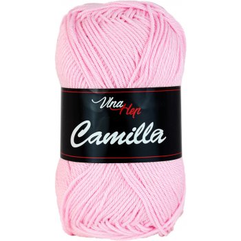 Vlna-hep Příze Camilla - bavlna Camilla: 8038 Sv. růžová
