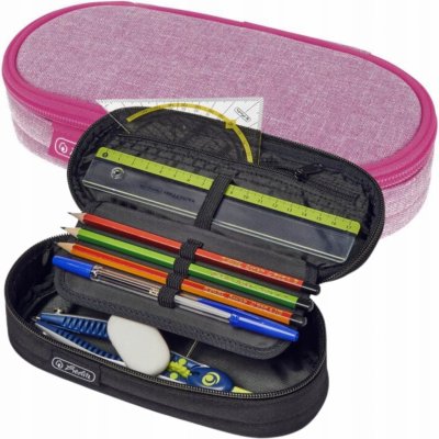 Herlitz pouzdro Etue růžový – Zboží Mobilmania