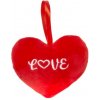 Dekorační polštář Alltoys Valentinské srdce 13cm
