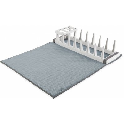 TESCOMA Clean Kit 50 x 40 cm šedý – odkapávač z mikrovlákna 2 v 1